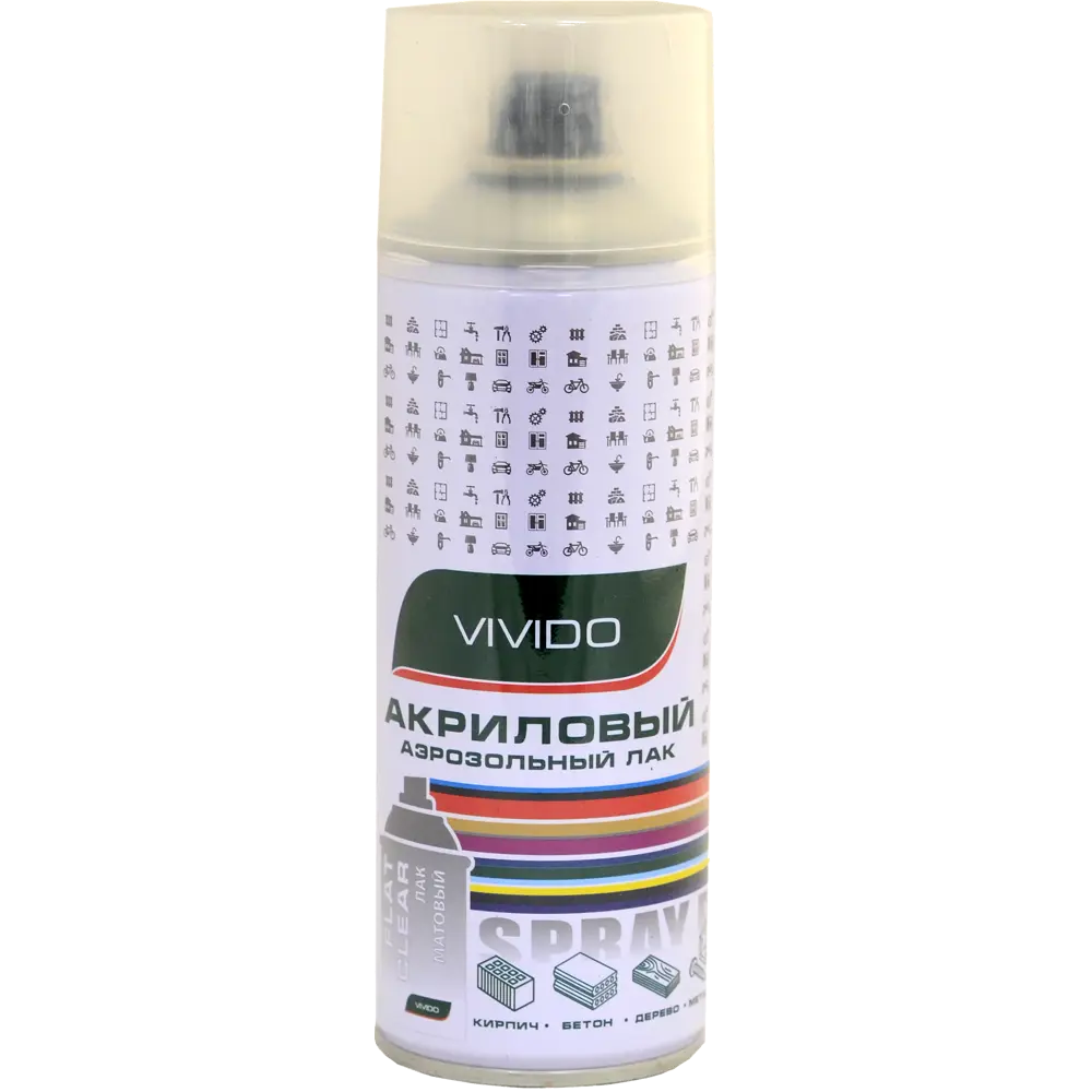 Лак аэрозольный Vivido матовый 18846856 STLM-2169295 