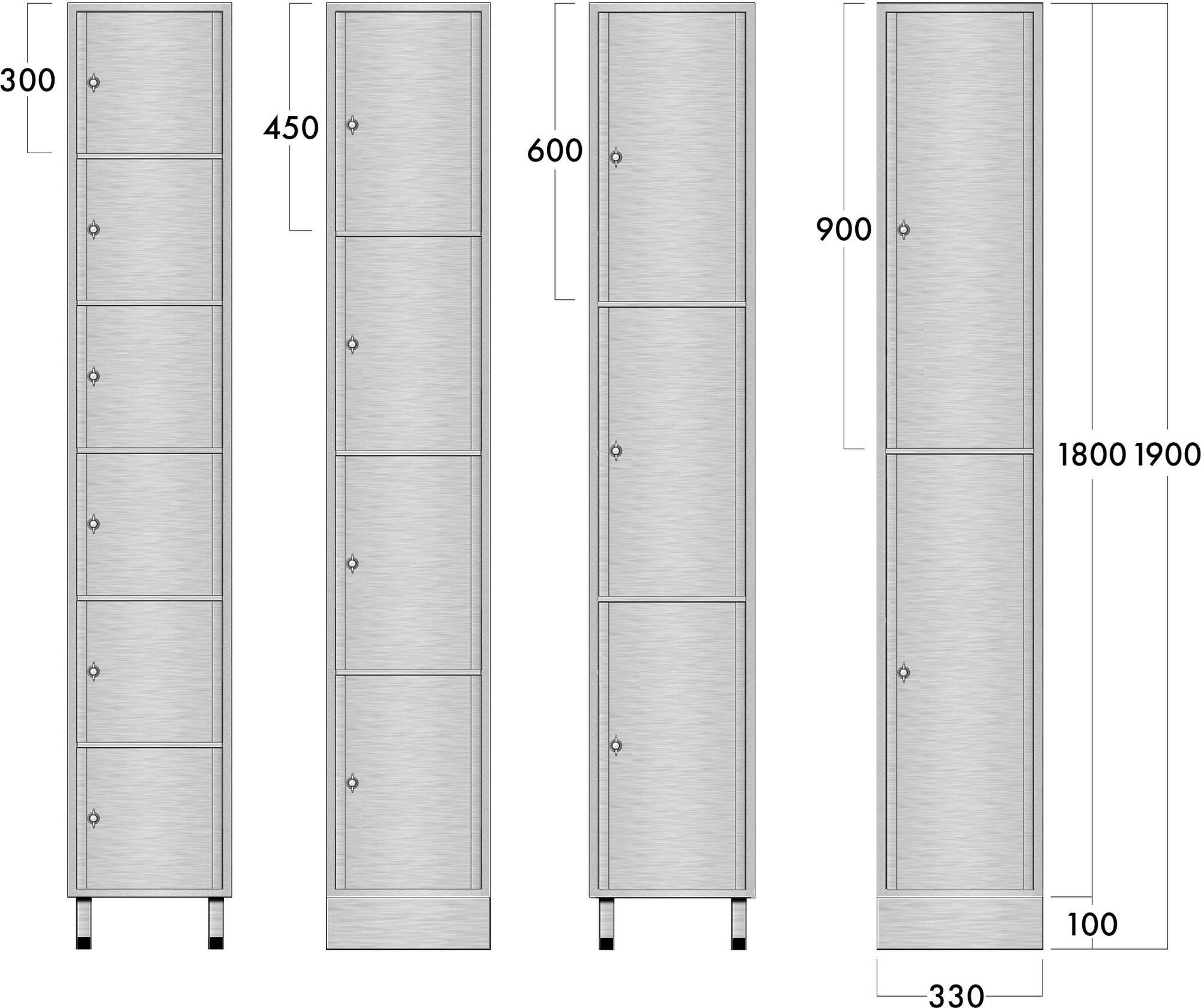 RAVASI Шкаф из алюминия и дерева Armadietti sun-id-1484978 - Вид №4
