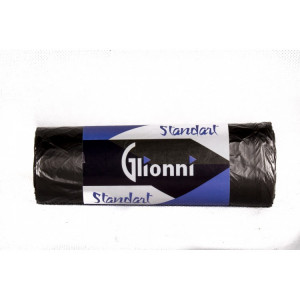 60-7/30шт.50 рул.эт. Glionni Мешки для мусора ПНД Glionni STANDART 60-7/30шт.50 рул.эт. 30 шт по 60 л черный