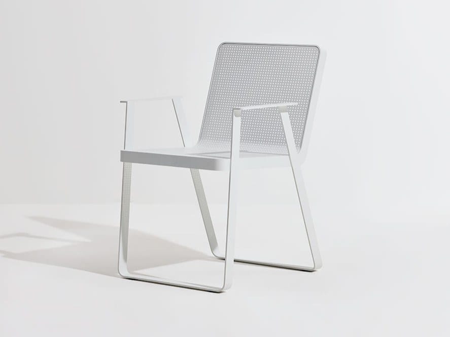 Алюминиевый садовый стул с подлокотниками Terraforma Makemake ARCH-00086122