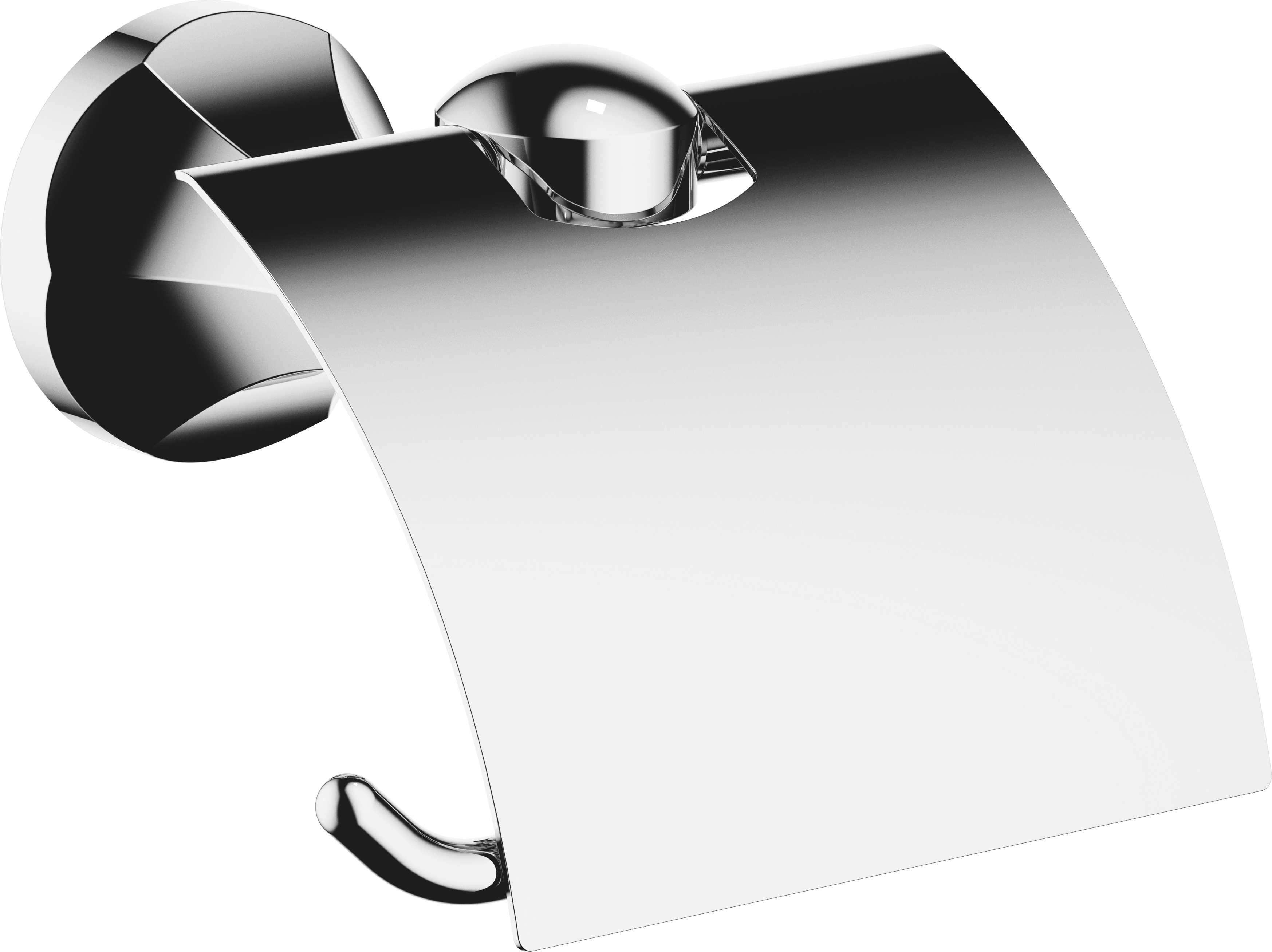 МЭДИСОН Держатель для салфеток с крышкой - Хром