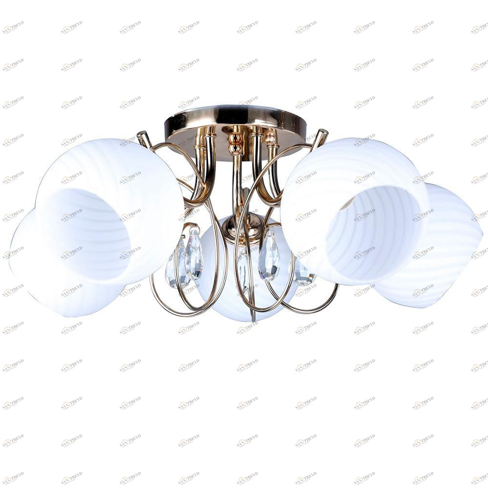 Потолочная люстра Omnilux Martello OML-25207-05 OMNILUX MARTELLO 336890 Белый;золото 