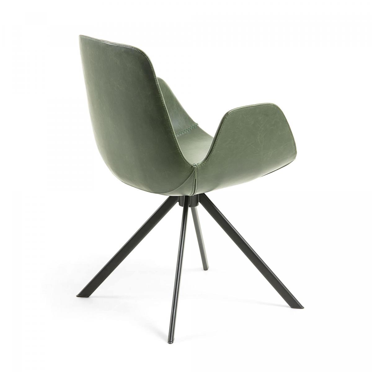 057928 Кресло Yasmin зеленое La Forma Yolanda  - Вид №6