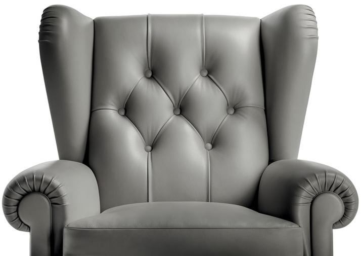 Poltrona Frau Стеганое кожаное кресло с подлокотниками La collezione - divani e poltrone sun-id-1475501 - Вид №12