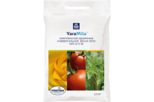 16267637 Удобрение YaraMila Универсал NPK: 12-11-18 2.5 кг 4620005612624 Fertika