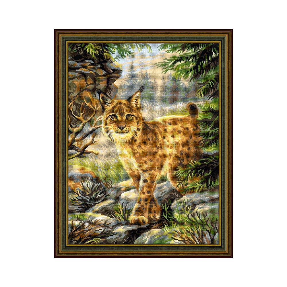 1673 Набор для вышивания Лесная хозяйка 30 х 40 см RIOLIS Сотвори Сама 