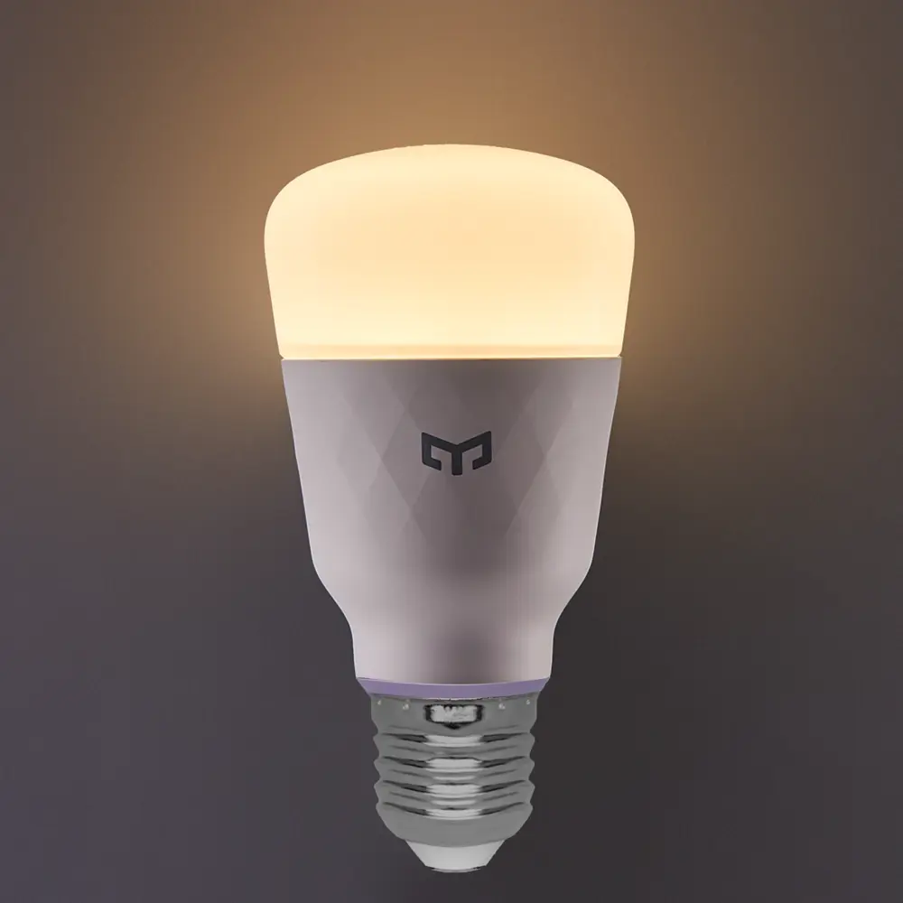 Лампа умная светодиодная Yeelight E27 200-240 В 10 Вт груша матовая 800 лм регулируемый цвет света RGBW для диммера 89193415 STLM-2194174  - Вид №2