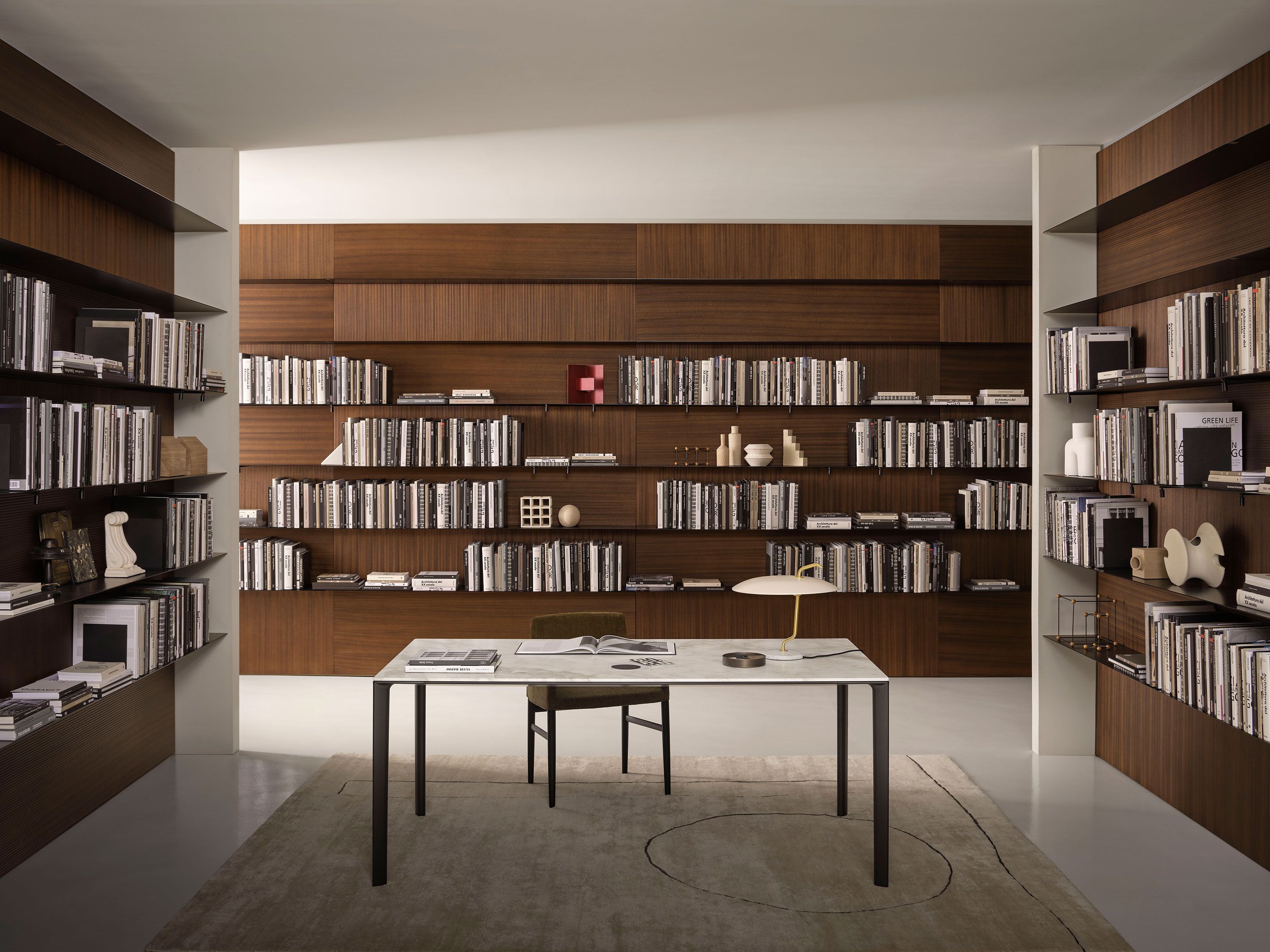 Секционный настенный книжный шкаф Porro LOAD-IT ARCH-00134366