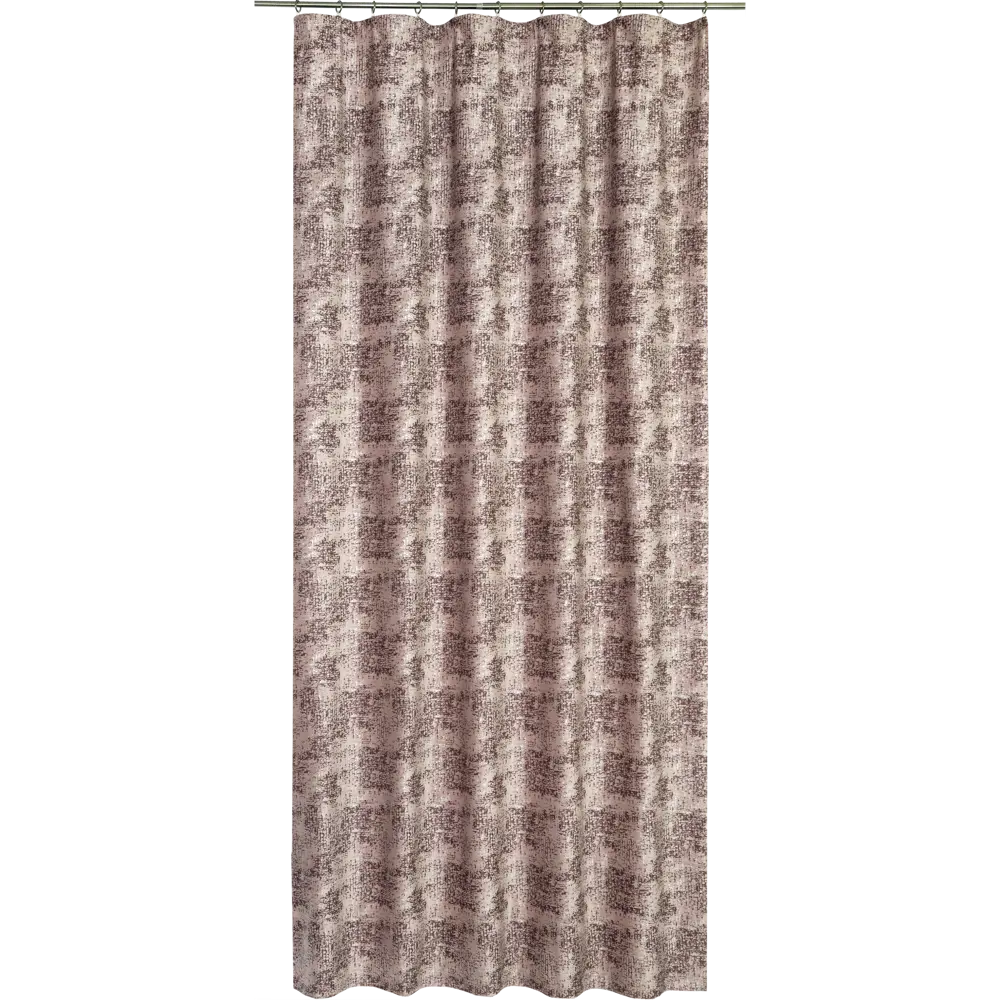 Штора на ленте «Мрамор» 160x280 см цвет розовый GARDEN STLM-2097344