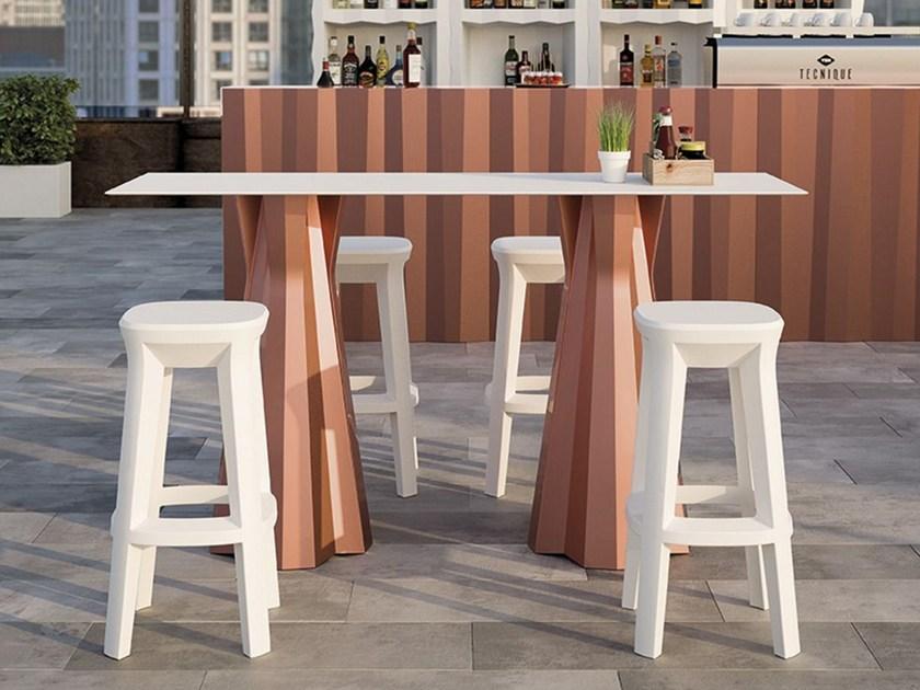 Plust Барный стул из полиэтилена Frozen sun-id-1450153 - Вид №1