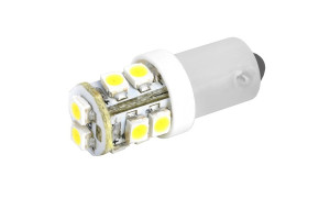 15971012 Автолампа диод T8.5 T4W 10 SMD BA9s 1-контурная, белая S08201223 SKYWAY