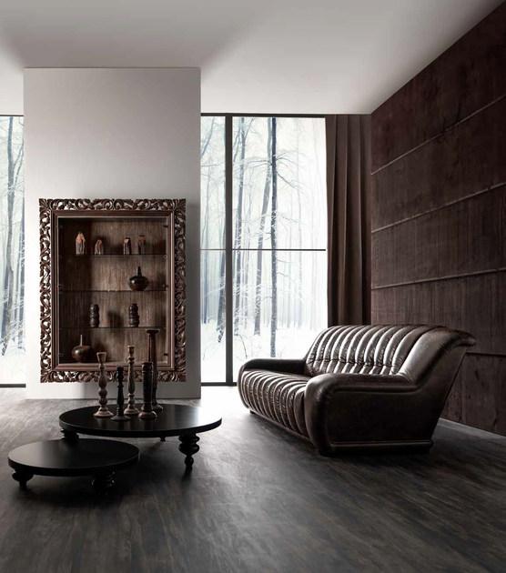 CorteZari Подвесная витрина из дуба Zoe gold 538-g - Вид №1