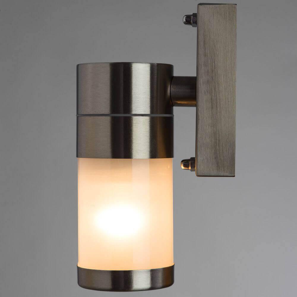 Уличный настенный светильник серебристый Arte Lamp 67 A3201AL-1SS ARTE LAMP ФАКЕЛ 00-3895813 Серебро  - Вид №2