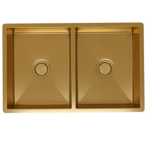91922178 Мойка для кухни Reflexion Garda RX2170GD 44x70 см глубина чаши 18.50 см нержавеющая сталь цвет золото STLM-1365859