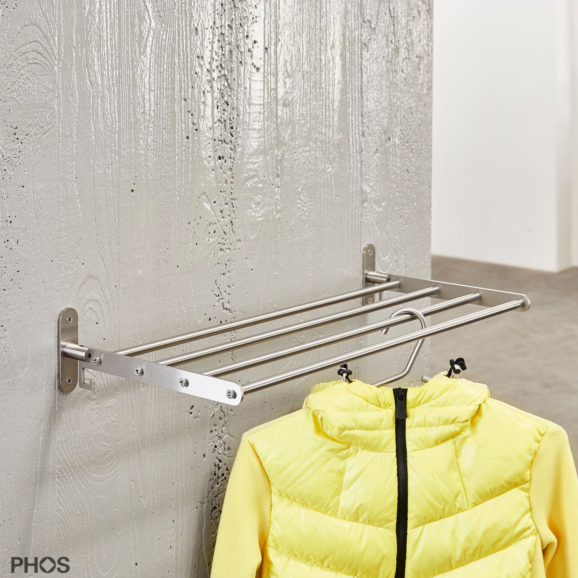 KLR700 Складной шкаф santanselmo с 4 платяными штангами, ширина 70 см PHOS  - Вид №1