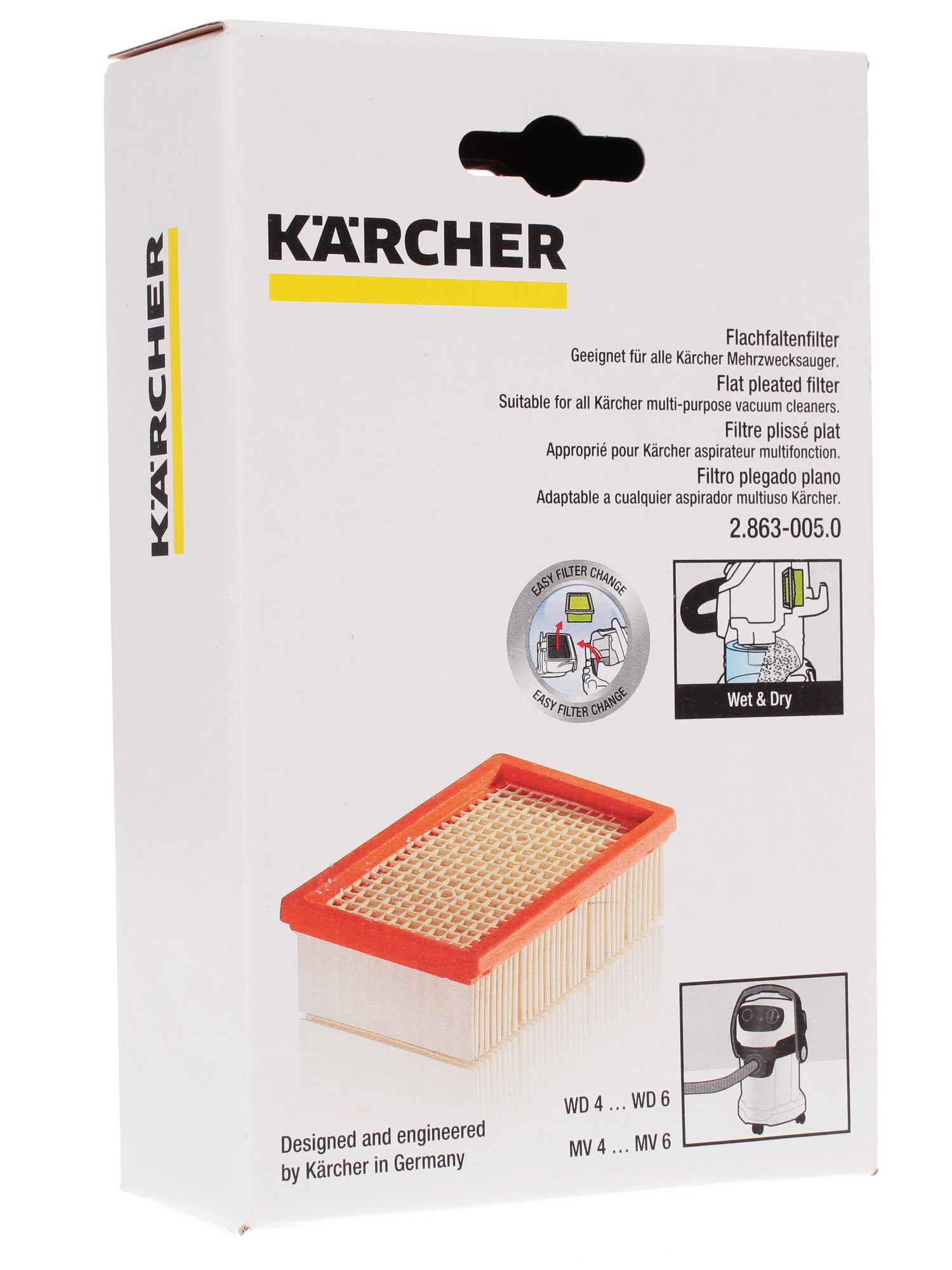 Фильтр Karcher 2.863-005.0 1078251 STDN-0053788 - Вид №3