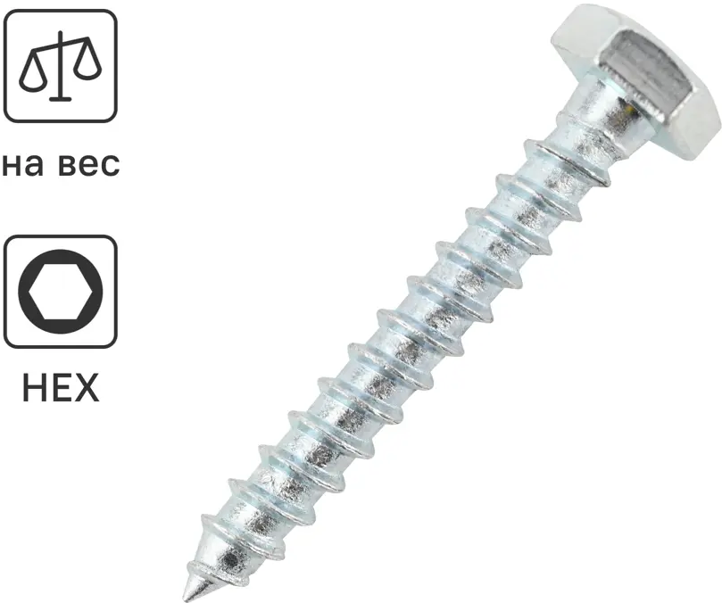 Болт-глухарь Standers для сантехники 10x200 мм 88784352