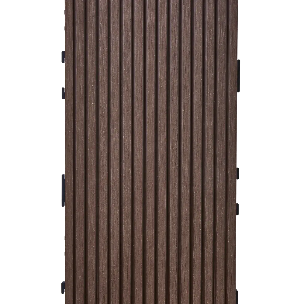 Террасная доска ДПК Naterial цвет шоколадный 1200x150x34 мм 0.18 м² STLM-2044033 - Вид №3