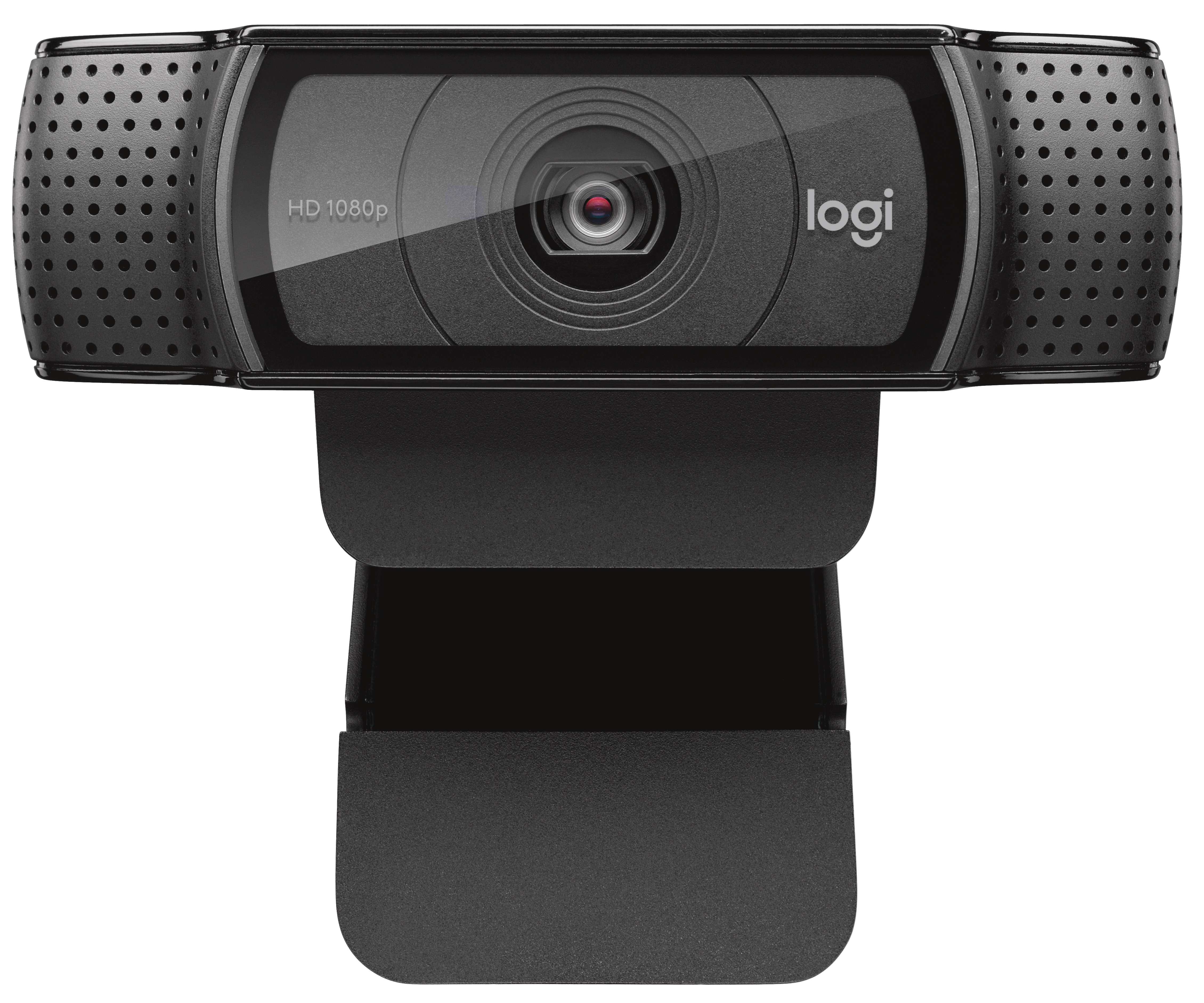 960-001055 full hd 1080p pro webcam c920, usb 2.0, 1920*1080, 15mpix foto, автофокус, mic, black Logitech Santreyd  - Вид №1