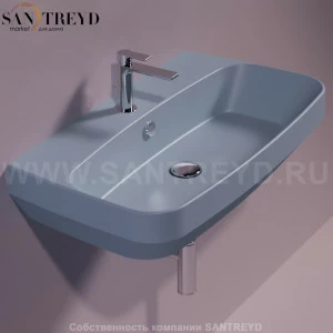 BB12TELAMATT Подвесная раковина настенная прямоугольная Simas Baden Baden