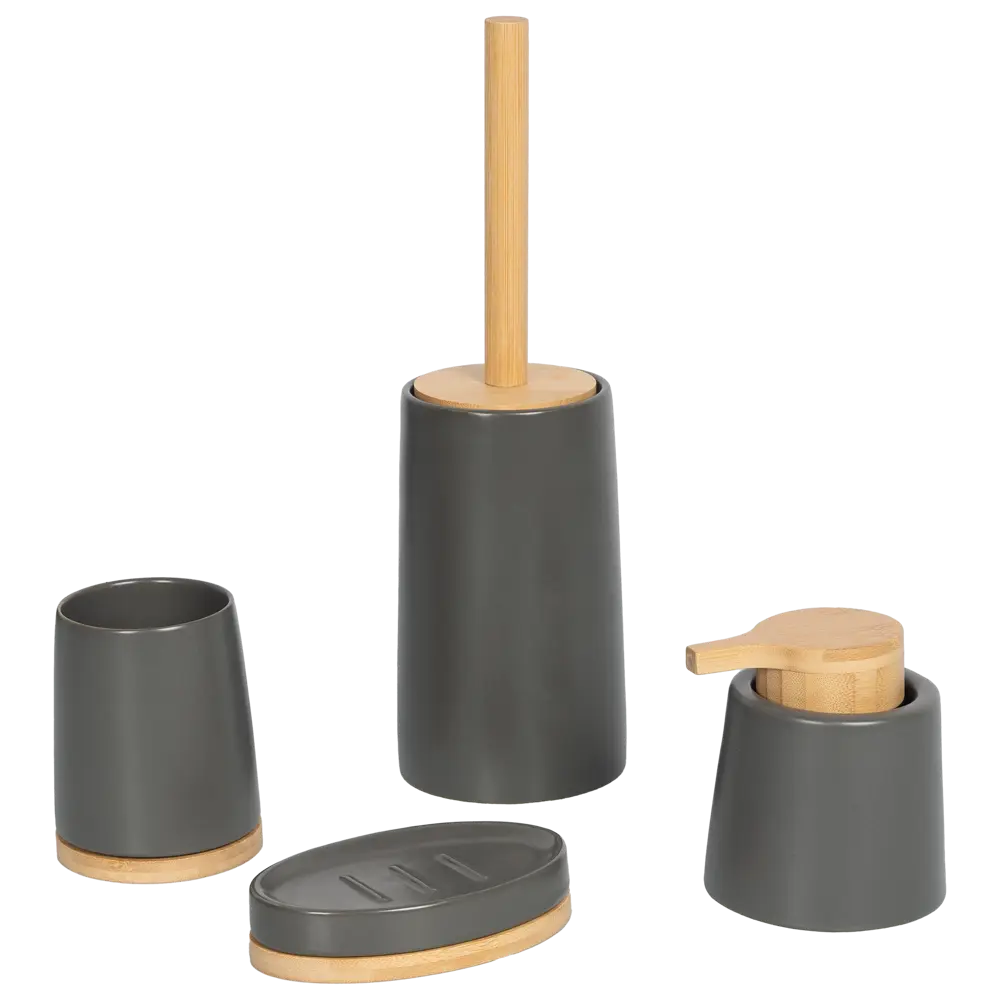 Ёршик для унитаза Swensa Harry SWC-2501-GR-05 цвет серый STLM-2031627 - Вид №3