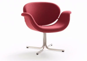 Artifort Кресло из ткани с 4 спицами Tulip