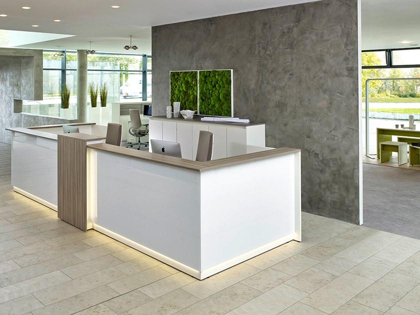 Febrü Модульная стойка администратора с освещением sun-id-1404227 - Вид №1