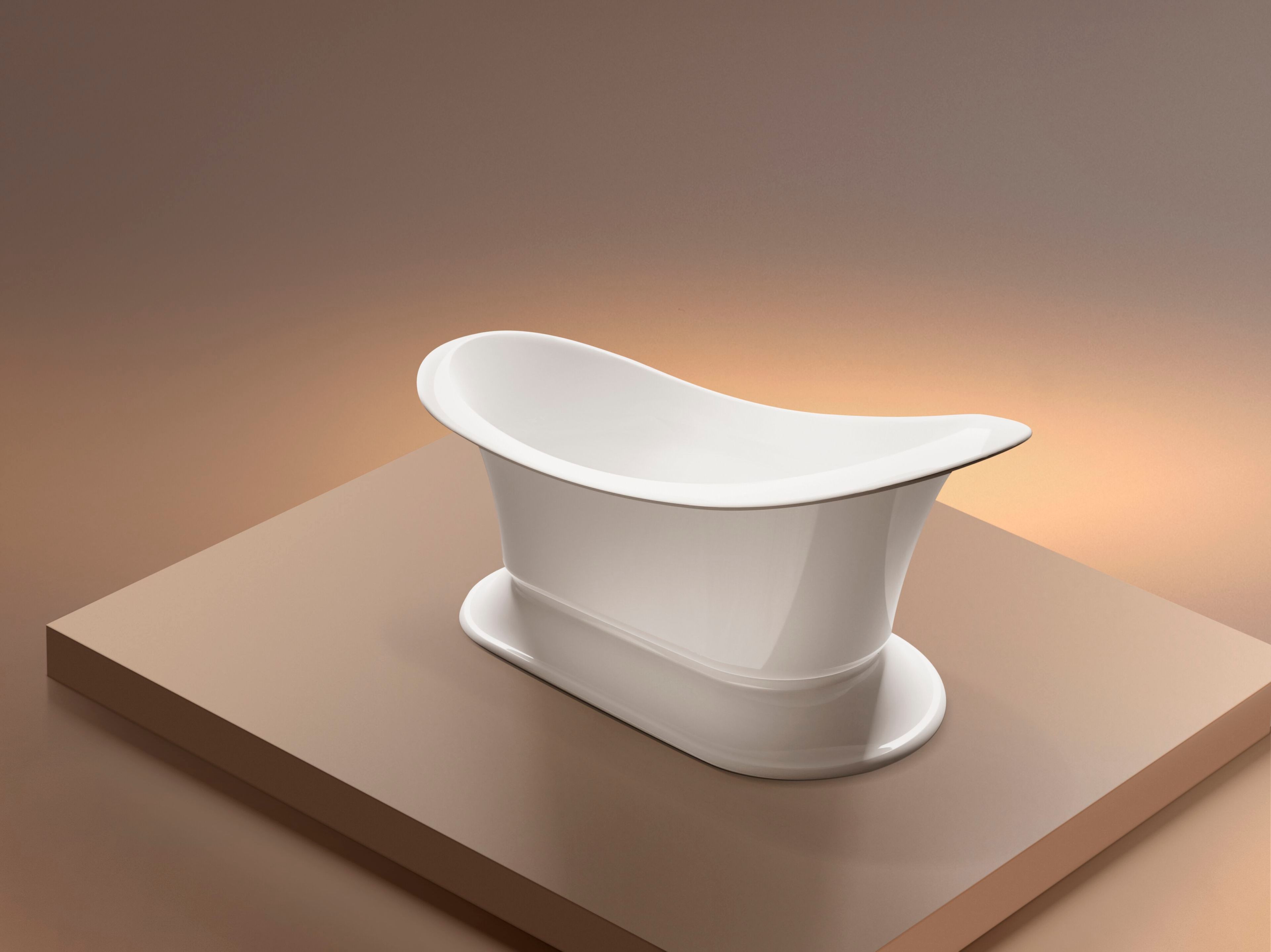 Овальная ванна в центре комнаты Gruppo Treesse мебель для ванной комнаты-отдельно стоящие ванны ARCH-00079402 - Вид №4