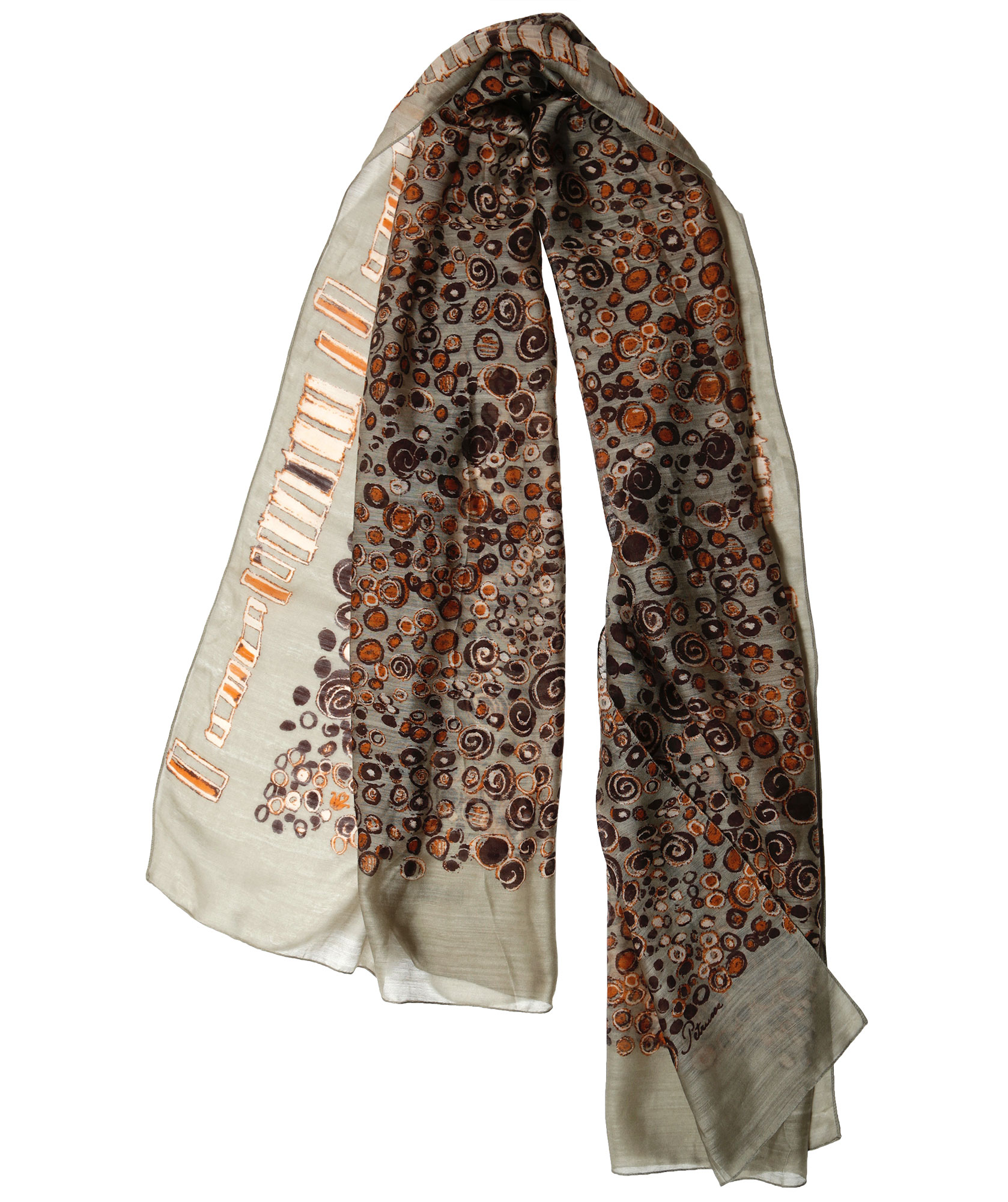 GARCONNE_T Шаль 70/200 80% шерсть 20% шелк PETRUSSE Santreyd 