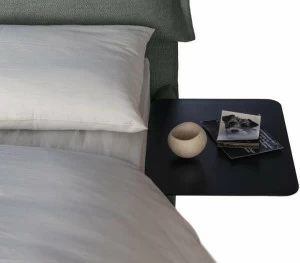 Bolzan Letti Подвесная прикроватная тумбочка прямоугольной формы из лакированной древесины