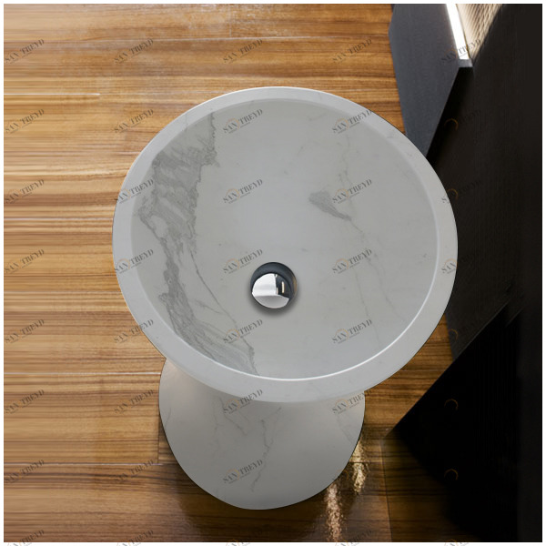 M41P Накладная раковина на столешницу  круглая Neutra Design 