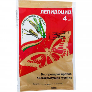 15170379 Средство для защиты садовых растений от вредителей «Лепидоцид» 4 мл