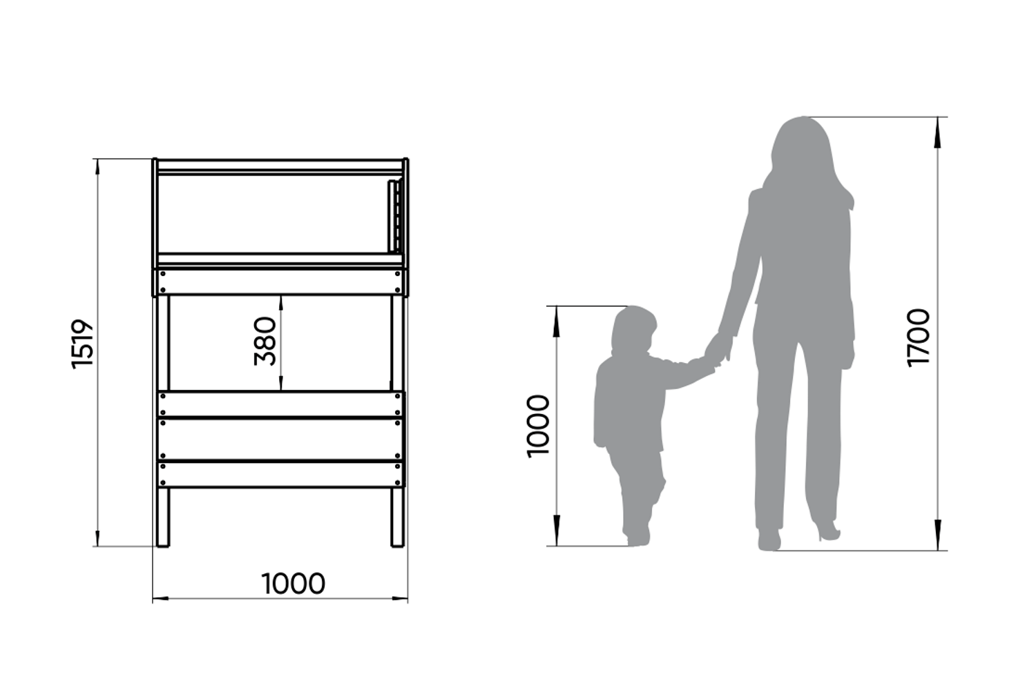 Кровать одноярусная белая с голубым "Шале L" ELLIPSE ELLIPSE HOME 00-3951311 Белый;голубой Santreyd  - Вид №2