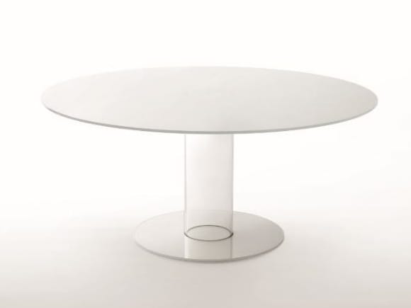 Круглый Хрустальный стол Glas Italia Hub ARCH-00120646