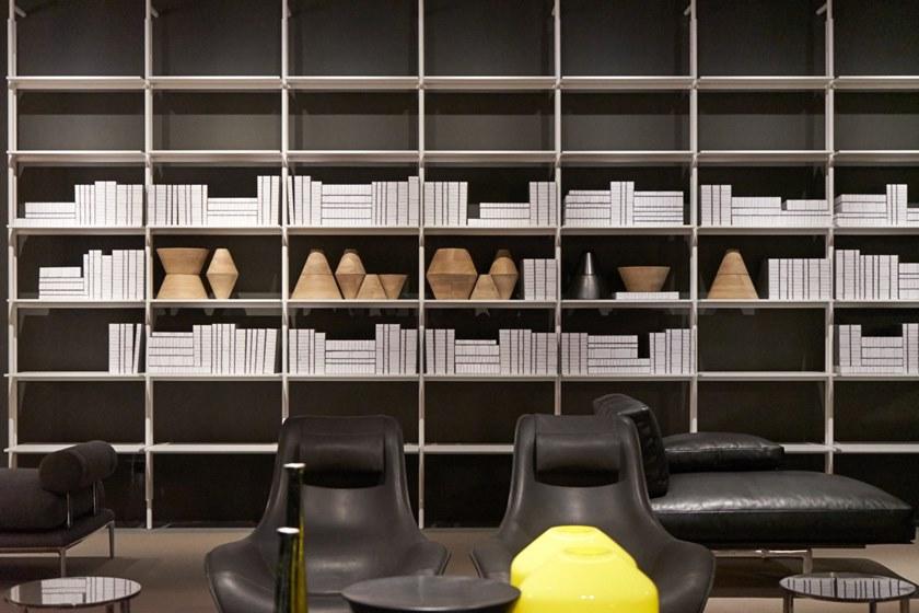 B&B Italia Книжный шкаф открытый с креплением от пола к потолку sun-id-1379837 - Вид №4