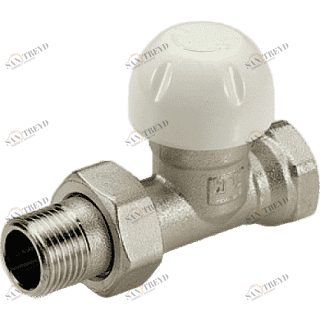 Вентиль НН 1/2"х1/2" ЕК термостатический прямой TIEMME 3300006