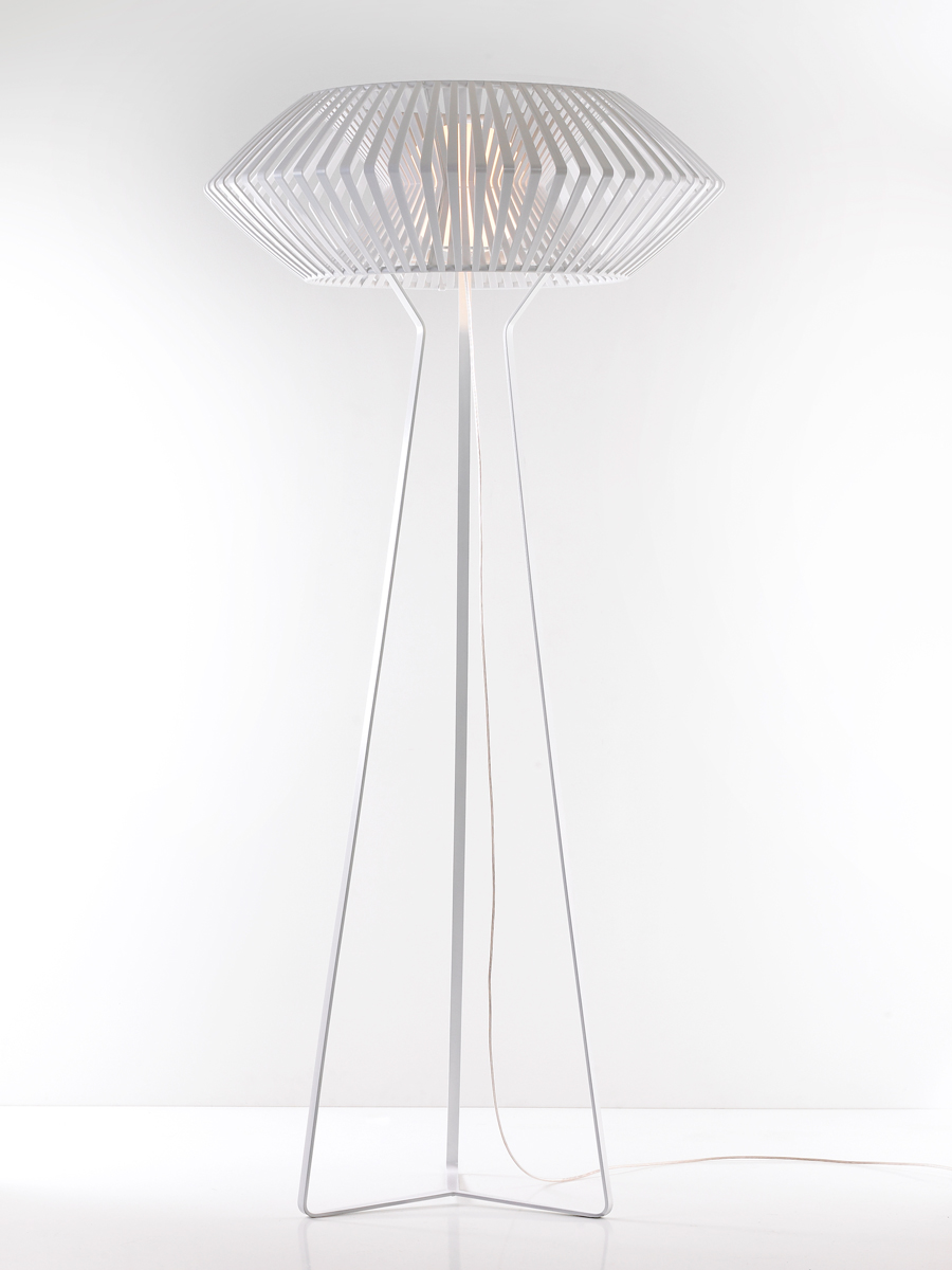 086232 Торшер белый Arturo Alvarez V Santreyd