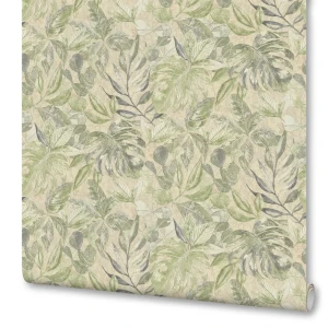 Обои флизелиновые A.S. Creation Aloha зелёные 1.06 м 363245