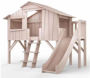 Mathy by Bols Кровать-чердак из мдф с горкой и платформой Lits creatifs