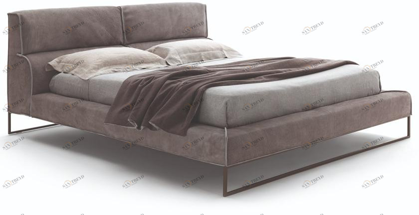 Frigerio Salotti Съемная тканевая кровать с мягким изголовьем Cloud sun-id-1419939