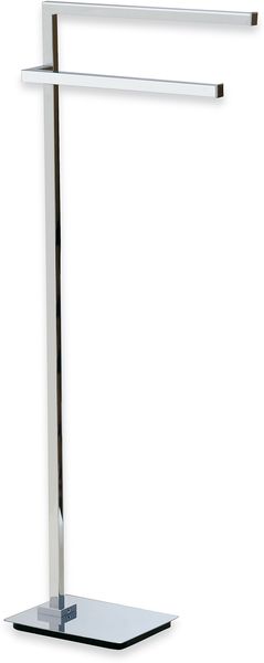 U19(23) Stil Haus Urania, стойка: 2 полотенцедержателя, цвет черный матовый