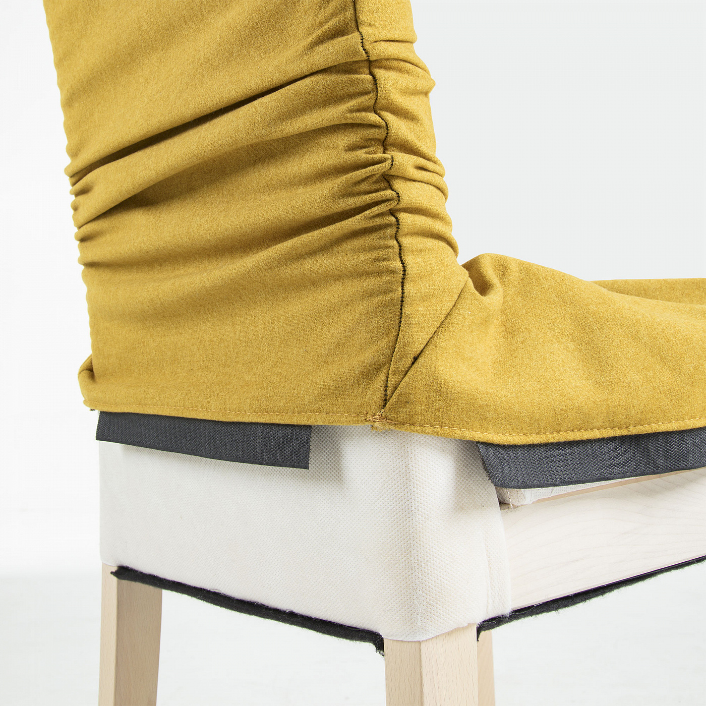 053451 Стул Freia светло-серый ножки черные La Forma Freda  - Вид №4