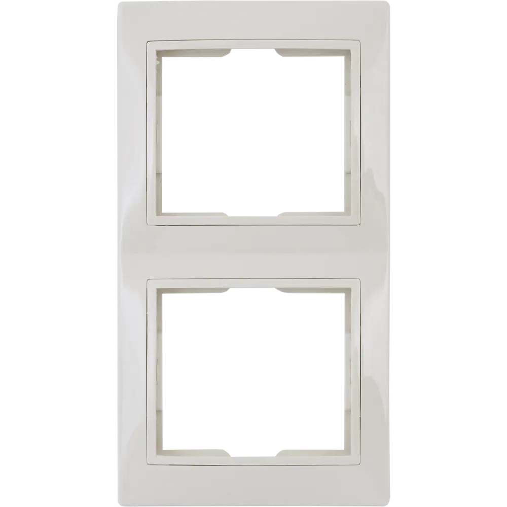 TDM ELECTRIC Рамка вертикальная для розеток и выключателей бежевая 85591187 Таймыр STLM-0064413