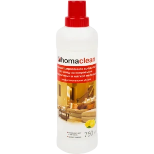 Концентрированное средство для ухода за ковровыми покрытиями и мягкой мебелью Homaclean 0.75 л