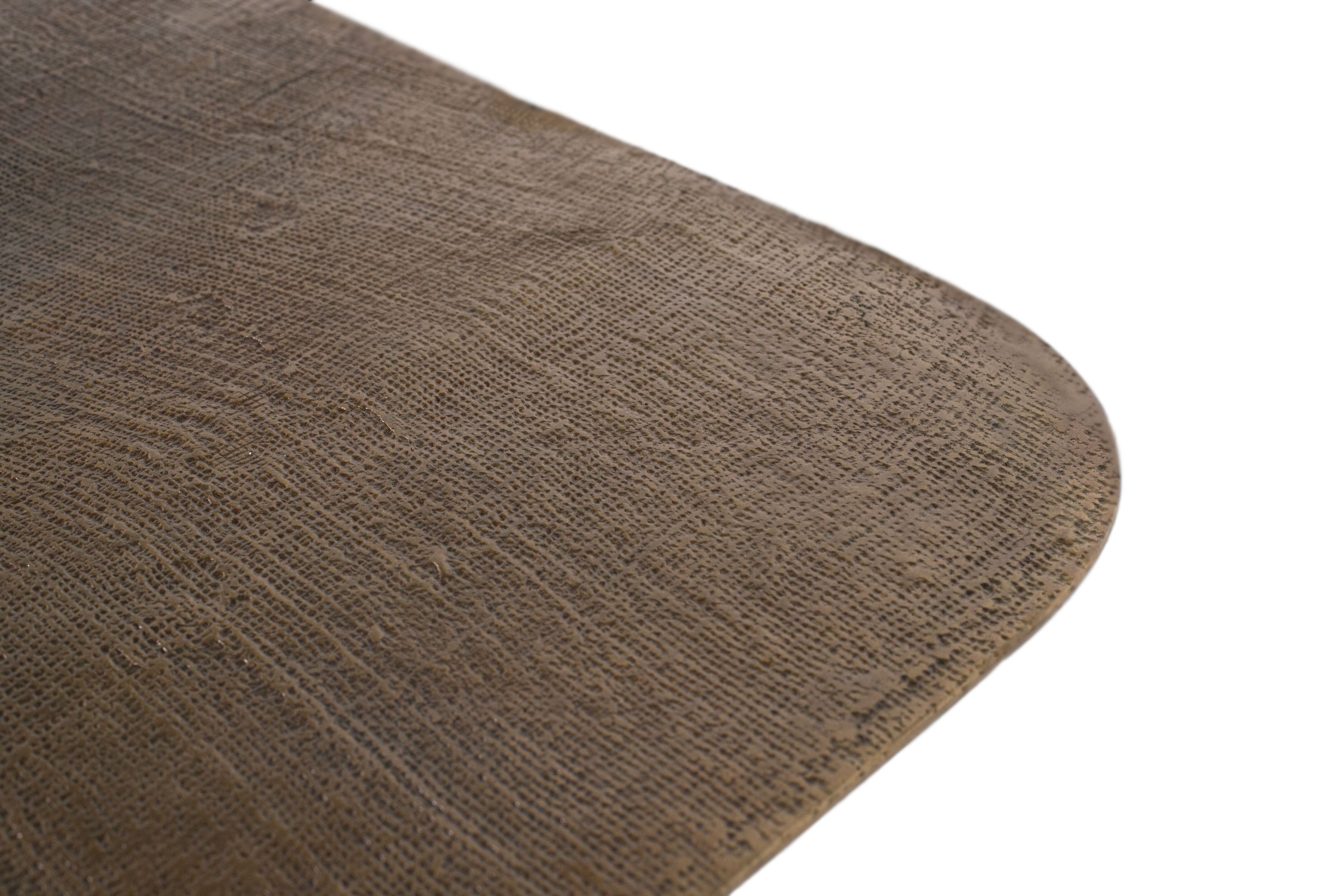 Алюминиевый квадратный низкий журнальный столик Giner y Colomer 1607 ARCH-00110244 - Вид №2