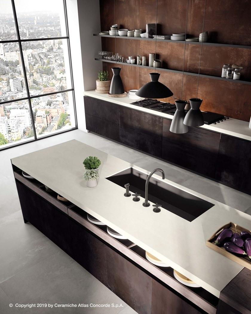 Atlas Concorde Белая плитка для стен с эффектом металла Blaze sun-id-1480586 - Вид №88