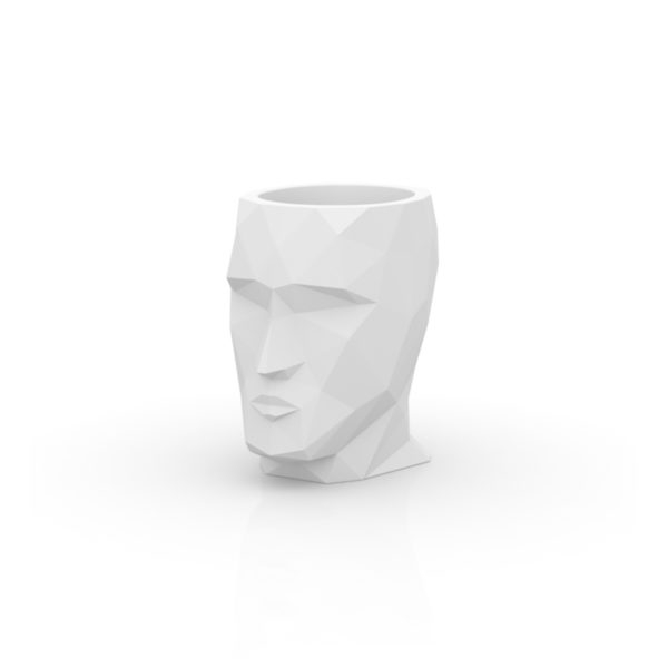 007522 Кашпо матовое белое 42см Vondom Adan - Вид №1