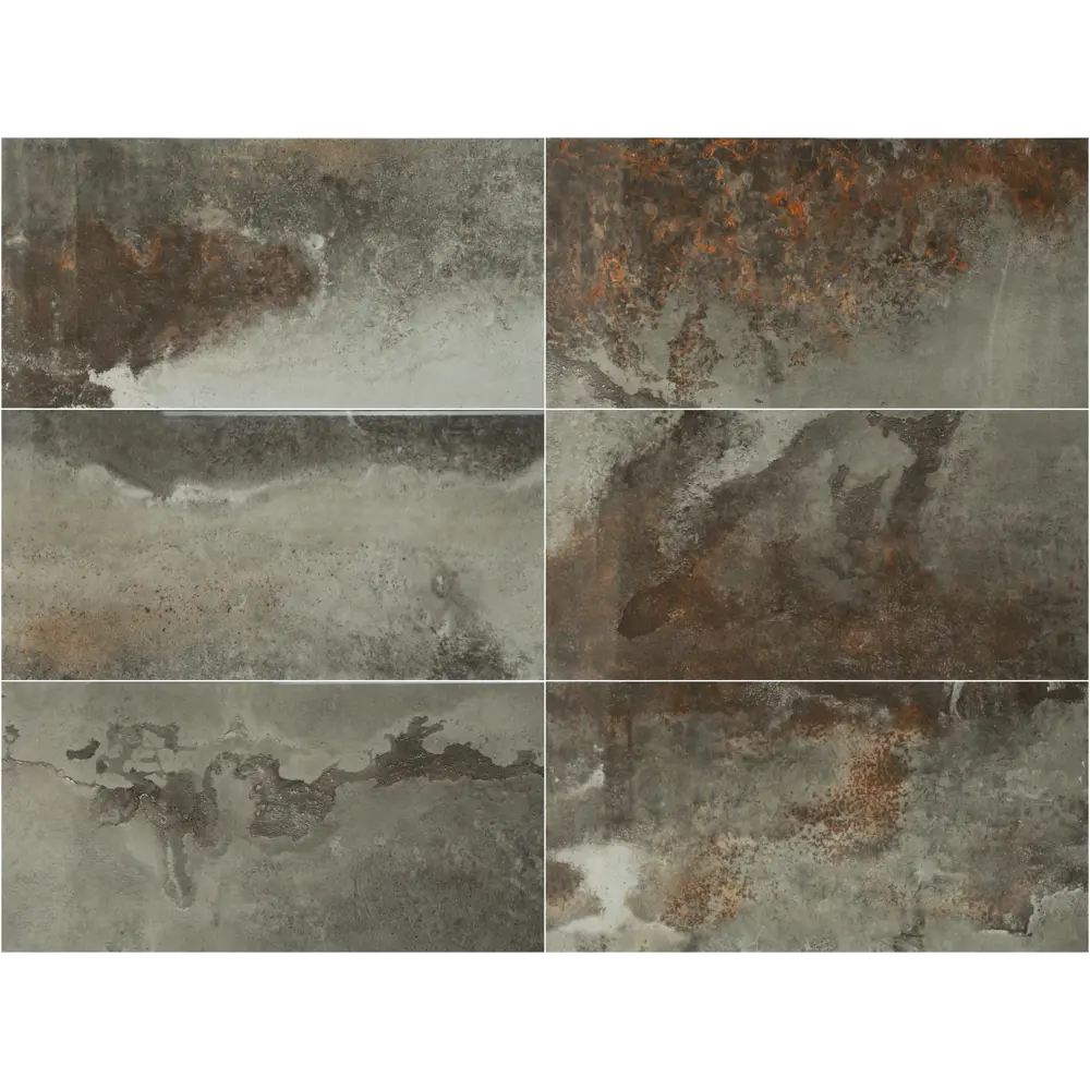 Керамин Этна 1: настенная плитка серого цвета с глянцевым эффектом 89398685 STLM-1574338 - Вид №2