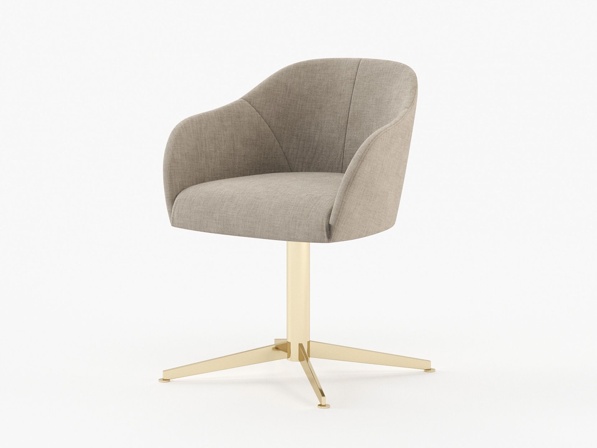 Спицевое вращающееся кресло с подлокотниками Laskasas ARCH-00088299 - Вид №5