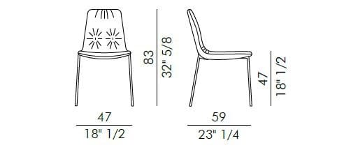 Кожаный мягкий стул EFORMA Лиза ARCH-00047826 - Вид №2